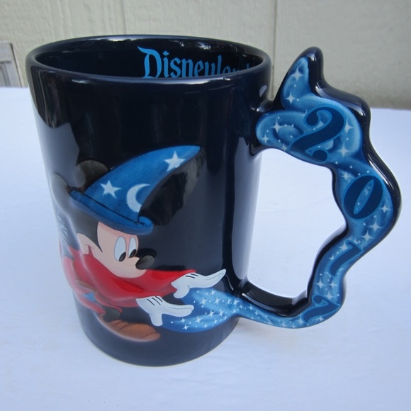 Walt Disney Parks  Mickey Mouse Sorcerer's Apprentice Mug Cup 3D - Picture 2 of 9